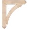 Ekena Millwork Thorton Arts and Crafts Smooth Bracket w/ Offset Brace, Douglas Fir, 7 1/2"W x 34"D x 40"H BKT0806X34X40THR03SDF - alternate 3